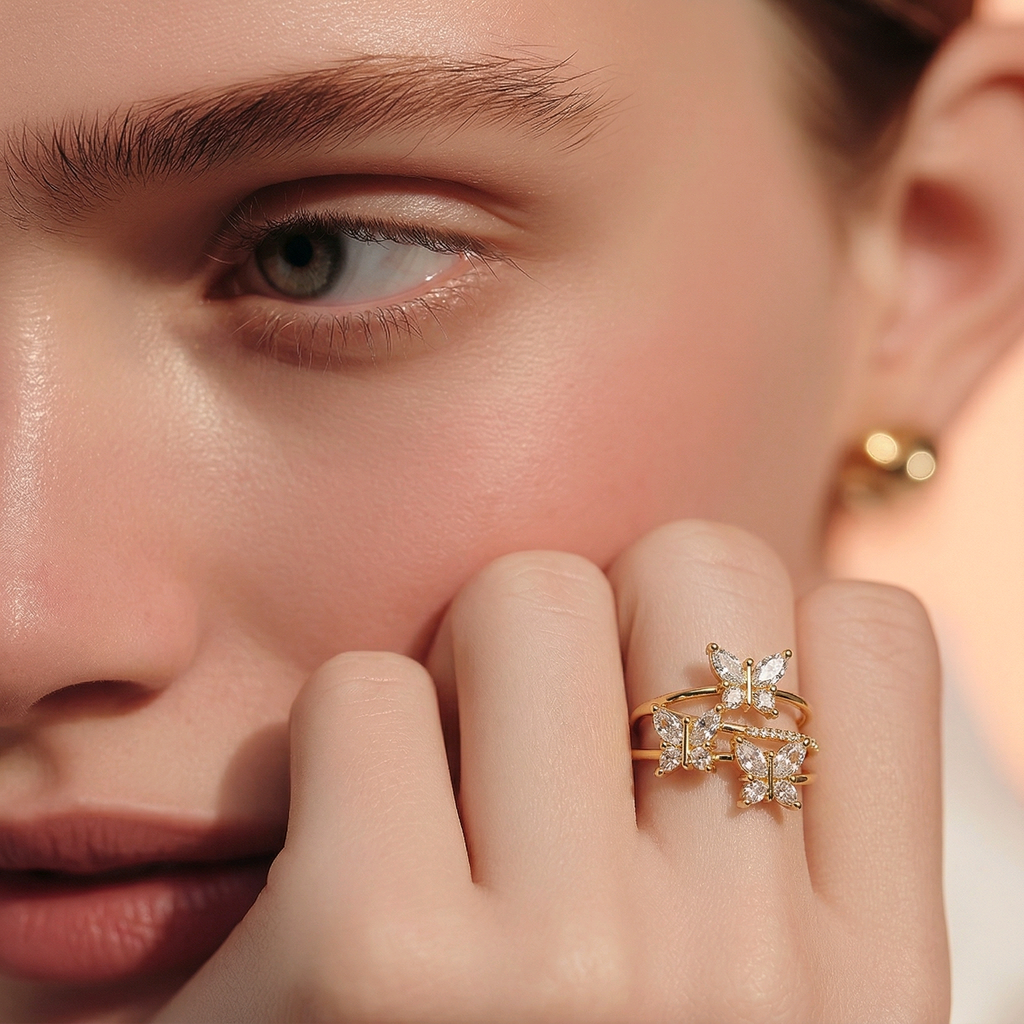 BAGUE MARIPOSA