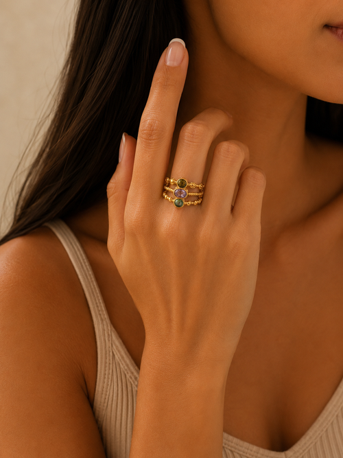 BAGUE AMÉTHYA