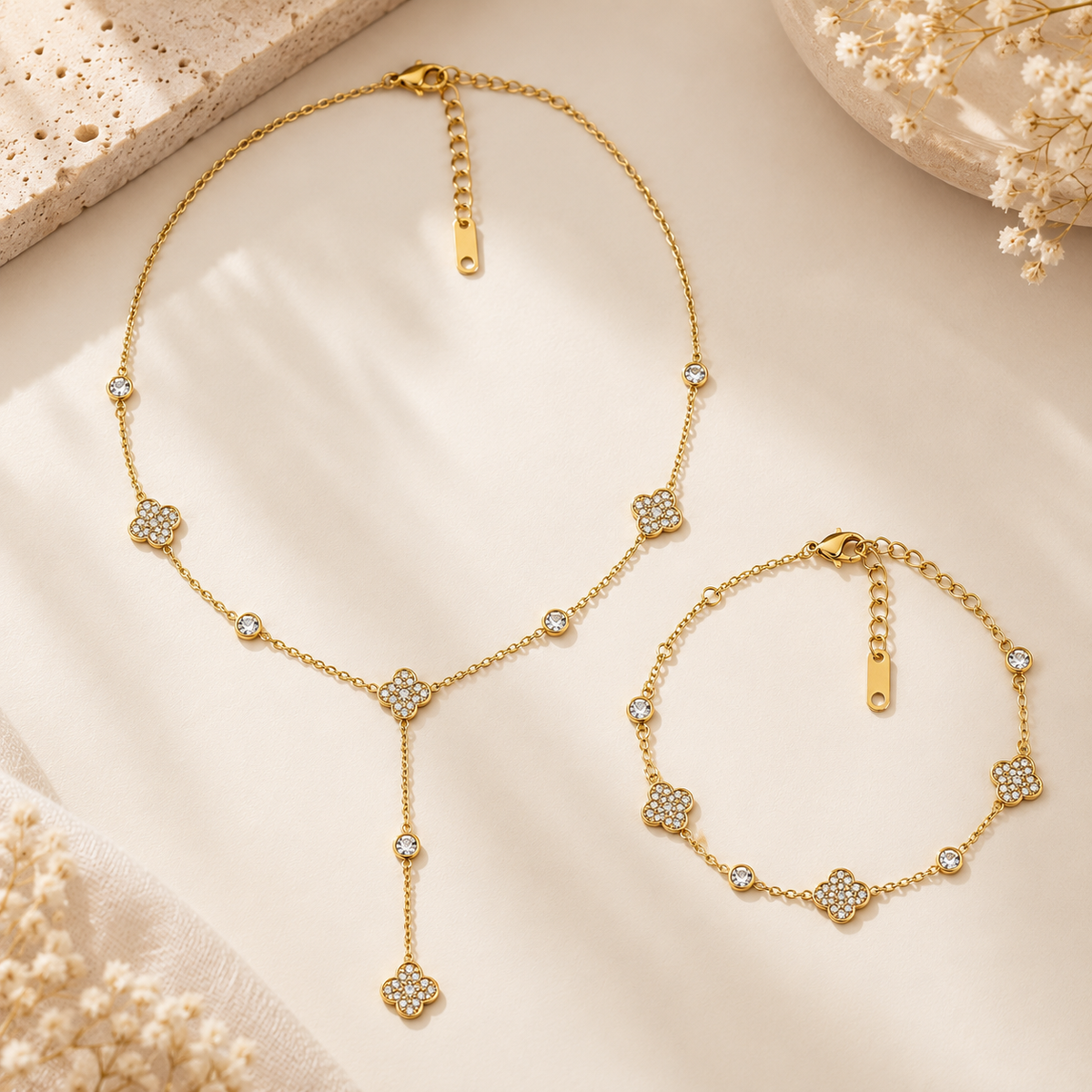 PARURE ALESSIA - Collier & Bracelet