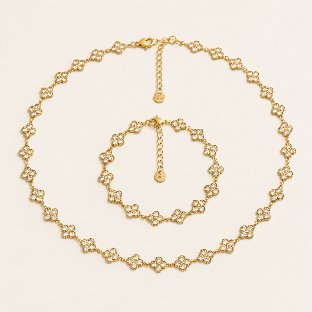 PARURE RIVIERA - Collier & Bracelet